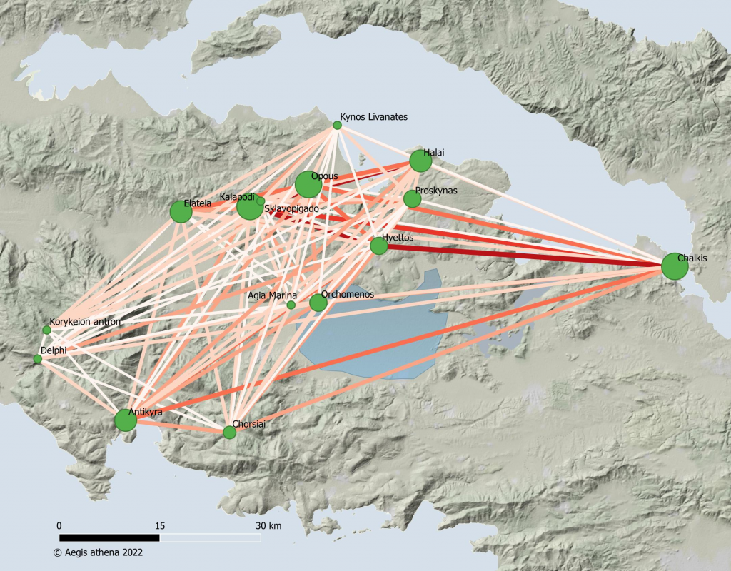 Early Roman period pottery network